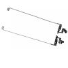 fqparts Generic Laptop LCD Screen Hinges Set Shaft Axis Bracket for ACER for Aspire 7745 7745G 7745Z L&R view 1