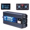 Niczu 3500W 4000W 4500W 5500W 6500W 8000W 9000W 10000W 12000W Pure Sine Wave Inverter, DC 12V 24V 48V 60V to AC 220V Car Power Voltage Converter,9000W-48V view 1