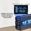 Niczu 3500W 4000W 4500W 5500W 6500W 8000W 9000W 10000W 12000W Pure Sine Wave Inverter, DC 12V 24V 48V 60V to AC 220V Car Power Voltage Converter,9000W-48V view 3