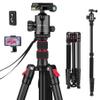 Professional Tripod for Camera, Victiv 81 inch Aluminium Compact Travel Camera Tripod Monopod Heavy Duty with Phone Mount, Compatible with Canon Nikon Sony view 1