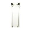 fqparts Generic Laptop LCD Screen Hinges Set Shaft Axis Bracket for ACER for TravelMate 4280 L&R view 1
