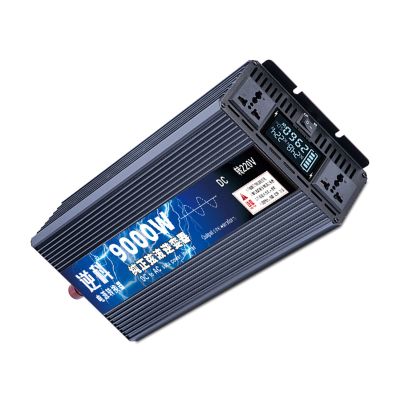 Niczu Pure Sine Wave Inverter 3500W 4000W 4500W 5500W 6500W 8000W 9000W 10000W 12000W, DC 12V 24V 48V 60V to AC 220V Car Power Voltage Converter,9000W-24V
