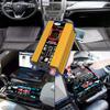 FONOBO 500 Watt 12V Power Inverter Dual USB & 110/220V AC Outlets, with Led Display, Portable Power for Camping and Office,Yellow-220 view 4