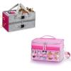 KENOBEE Carrying Case for Toniebox Starter Set, Large Capacity Audio Player Carry Case, with Transparent Bag for Tonies Figures, Mesh Pocket for Player Cards and Creative Tonies Characters view 1