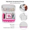 KENOBEE Carrying Case for Toniebox Starter Set, Large Capacity Audio Player Carry Case, with Transparent Bag for Tonies Figures, Mesh Pocket for Player Cards and Creative Tonies Characters view 2