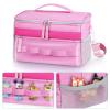 KENOBEE Carrying Case for Toniebox Starter Set, Large Capacity Audio Player Carry Case, with Transparent Bag for Tonies Figures, Mesh Pocket for Player Cards and Creative Tonies Characters view 4