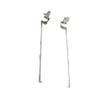 fqparts Generic Laptop LCD Screen Hinges Set Shaft Axis Bracket for ACER for Aspire 5349 L&R view 1