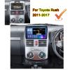 Car Stereo for Toyota Rush 2011-2017 with Android 11.0 Double Din 9'' Head Unit Multimedia Video Player FM Receiver Support 4G 5G WiFi SWC Carplay view 2