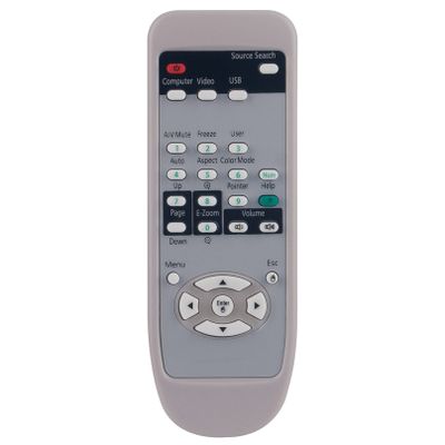 Allimity 1515069 151506800 Replaced Remote Control fit for Epson Projector EMP-7900 EMP-7950 EMP-830 EMP-835 EMP-7800 EMP-7850 EMP-1830 EMP-1815 EMP-8300