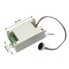 Fingerprint Identification Control Board, Fingerprint Relay Switch Module with 100 Fingerprint Storage & LED Indicator for Smart Door Lock Identity Recognition Fingerprint view 2