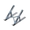 Portable Laptop Stand, Universal Portable Laptop Stand Adjustable ABS or Aluminum Desktop Stand for MacBook Air Pro Tablet Laptop Holder (Black) view 1