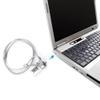 Joyzan Laptop Lock, Computer Combination Security Locking Cable steel Tablet Anti Theft Hardware Protection 4 Digit Password PC Monitor Projectors Docks Mobile Devices Notebook Phone Displays 43.3inch view 3