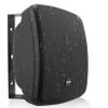 Pyle Outdoor Waterproof Patio Speaker - 3.5" 2-Way Weatherproof Wall/Ceiling Mounted Dual Speaker w/Heavy Duty Grill, w/Transformer Adjuster, Universal Mount, in/Outdoor Use PDWR445TB (Black)