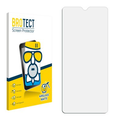 brotect Anti-Glare Glass Screen Protector Matte Compatible with realme Narzo 50i Prime - Anti-Scratch 9H Protection Film