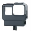 Drone Accessories for GoPro Hero 7 6 5 V2 Vlog Gopro Case Accessories for GoPro Hero 7 6 5 Plastic Housing with Extend Microphone Port Cold Shoe Mount Vlogging Replaceable (Colour : Package List) view 1