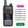 RUYAGE UV2D Walkie Talkies Long Range Air Band 1400mAh Battery NOAA Weather Two Way Radios LED Screen Gifts for Hiking, Camping view 2