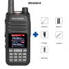 RUYAGE UV2D Walkie Talkies Long Range Air Band 1400mAh Battery NOAA Weather Two Way Radios LED Screen Gifts for Hiking, Camping view 3
