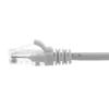 NavePoint Patch Cable, CAT5e, UTP, 24AWG/7 * 0.18 MM, 0.5 Ft, 10 Pack, Gray view 2