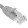 NavePoint Patch Cable, CAT5e, UTP, 24AWG/7 * 0.18 MM, 0.5 Ft, 10 Pack, Gray view 4