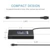 HotTopStar 90W USB C Laptop Charger for HP Spectre X360 13 14 15 EliteBook 1040 G4 904144-850 904082-003 adp-90fe 2ln85aa 20V 4.5A 90W Type C AC Adapter Power Supply Cord view 3