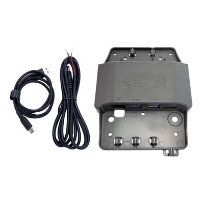 Gamber-Johnson - 7160-1393-02 - Gamber-Johnson Rugged USB Hub with Bare Wire and USB-A Data Cable - for Smartphone - Rugged - 4K - 3840 x 2160 - 4 x USB 3.0 - USB Type-C - 1 x RJ-45 Ports - Network