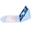 7-Color Backlight iPad Pro11 Keyboard case 3rd/2nd/1st Touchpad 360Rotatable Vertical Stand Detachable Bluetooth Keyboard Transparent Back Cover (iPad Pro11, Blue) view 4