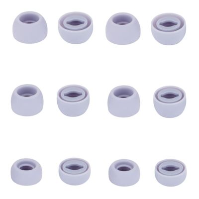 6 Pairs Earbud Replacement Tips Pieces for Galaxy Buds Pro, S/M/L 3 Size,Fit in The Case, Earbuds Ear Gels Ear Tips, Violet