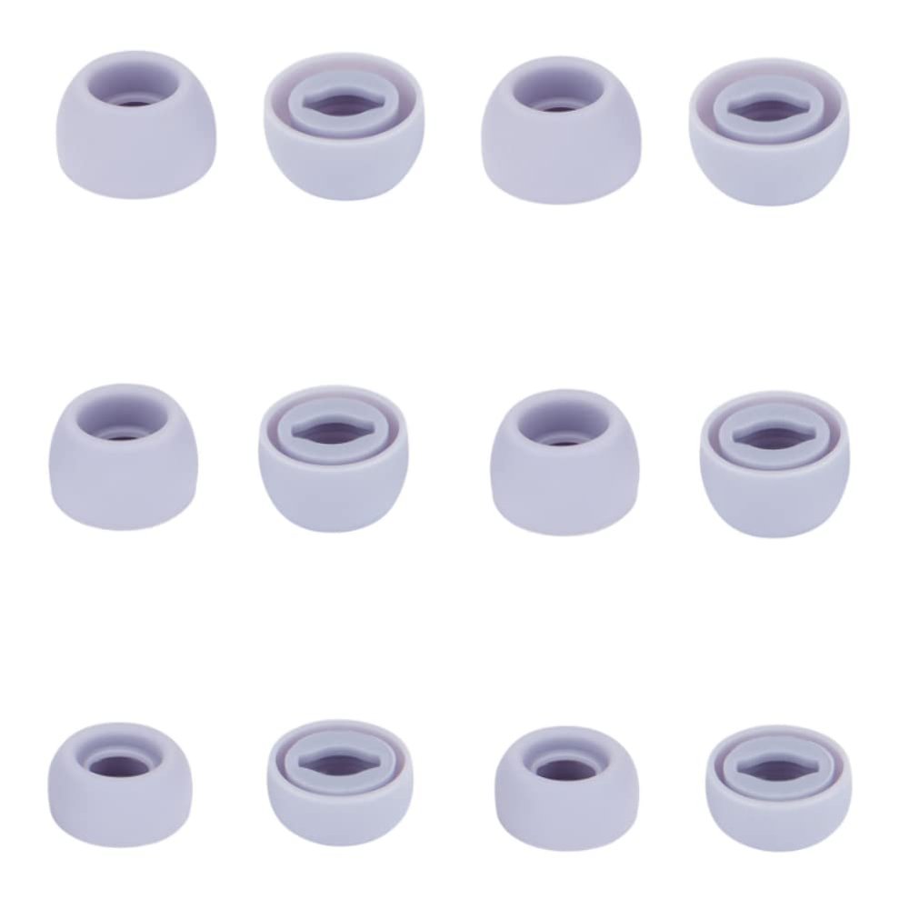 6 Pairs Earbud Replacement Tips Pieces for Galaxy Buds Pro, S/M/L 3 Size,Fit in The Case, Earbuds Ear Gels Ear Tips, Violet