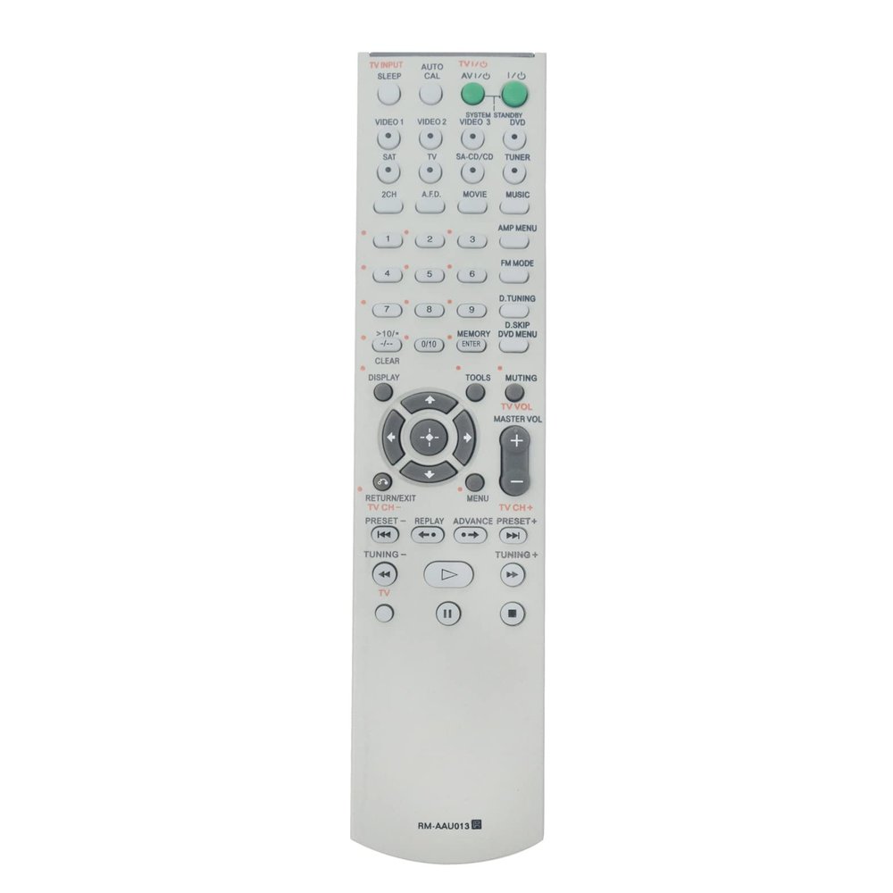 ALLIMITY RM-AAU013 sub RM-AAU019 Replacement Remote Control Compatible with Sony HiFi A/V System Receiver HT-DDW795 HTDDW795 HT-DDW685 HT-DDW790 STR-DG510 HTDDW790 STRDG510 STRK790