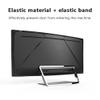 Indoor LCD TV Dust cover Black, elasticity soft cloth adaptive screen size 46/47/48/49/50 inch protective cover, suitable for most brands of monitors (46-50 inch) view 2