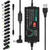 120W Universal Power Supply Adjustable DC 3V ~ 24V Variable Switching AC/DC Adapter 100V-240V AC to DC 24V 5A Converter with 14 Tips & Polarity Converter - 5000mA Max view 1