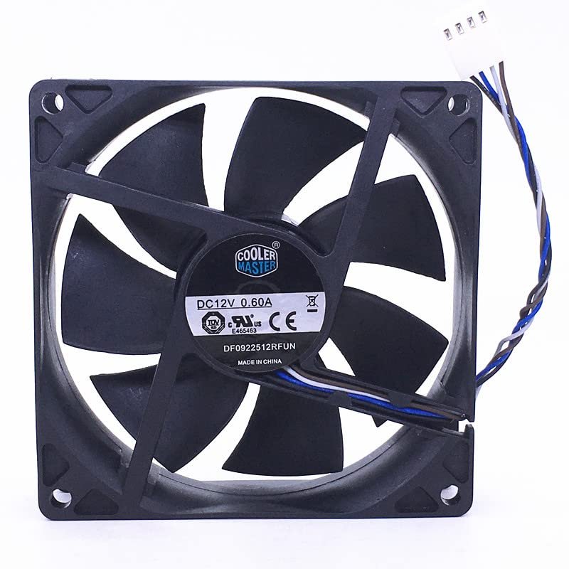 for DF0922512RFUN 12V 0.60A 929225mm Cooling Fan