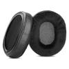 TaiZiChangQin Upgrade Ear Pads Earpads Ear Cushions Replacement Compatible with Mixcder E7 E 7 Headphones Hybrid Velour Black view 3