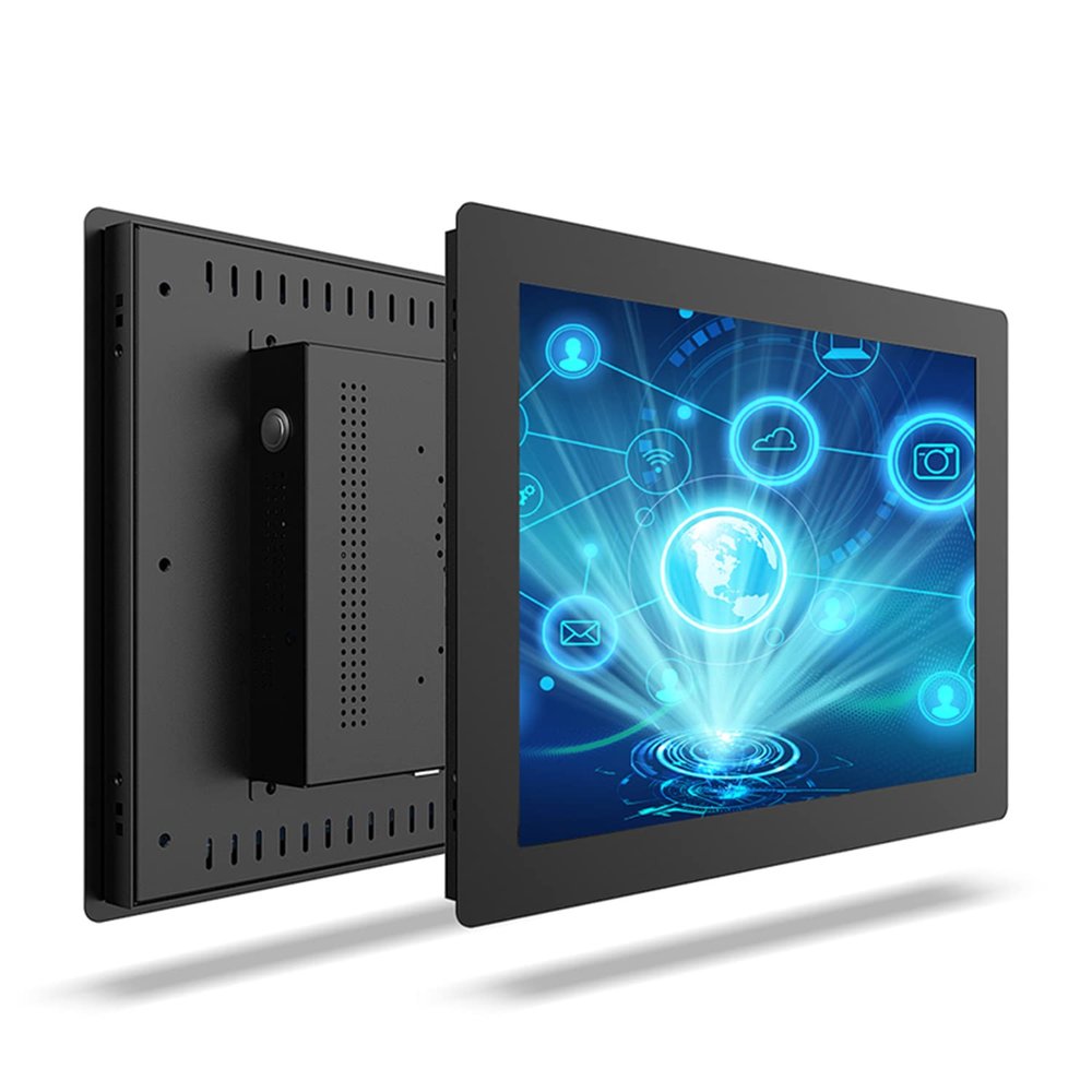 10.4 Inch Embedded resistive Touch Industrial All-in-one Computer (4Gb RAM+128Gb SSD, Core i5-3337U)