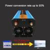 Niczu Pure Sine Wave Vehicle Inverter 3000W 4500W 6000W 8000W 12000W DC 12V 24V 48V to AC 220V Car Power Voltage Converter, with LED Display,12000W-48V view 2