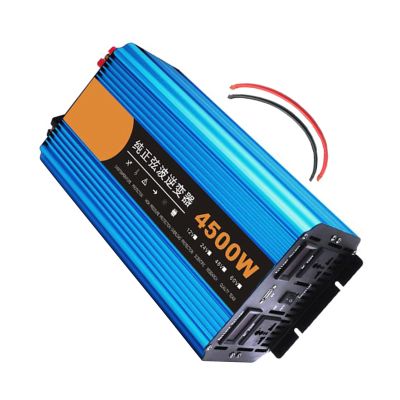 Niczu Pure Sine Wave Vehicle Inverter DC 12V 24V 48V to AC 220V 3000W 4500W 6000W 8000W 12000W Car Power Voltage Converter, with LED Display,4500W-12V