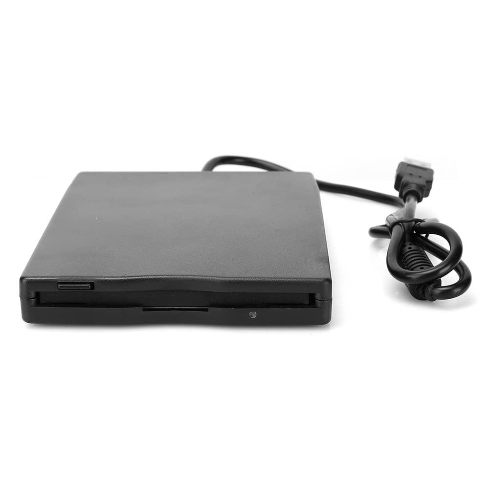 Milltrip Portable Floppy Drive, Portable Floppy Drive 3.5-Inch Card Reader Computer Accessory External Removable