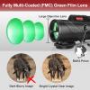 80x100 Monocular Telescope for Smartphones - High Powered HD Monocular with Tripod & Adapter, Low Light Vision for Adults - for Wildlife, Bird Watching, Hunting, Hiking view 3