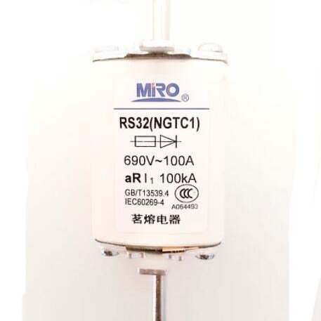 Zyvpee RS32 (NGTC1) 690V~50A 80A 100A 125A 160A 200A 225A 250A 300A aR I1~100kA Fuse (690V~100A)