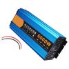 Niczu 3000W 4500W 6000W 8000W 12000W Pure Sine Wave Vehicle Inverter DC 12V 24V 48V to AC 220V Car Power Voltage Converter, with LED Display,6000W-12V view 1