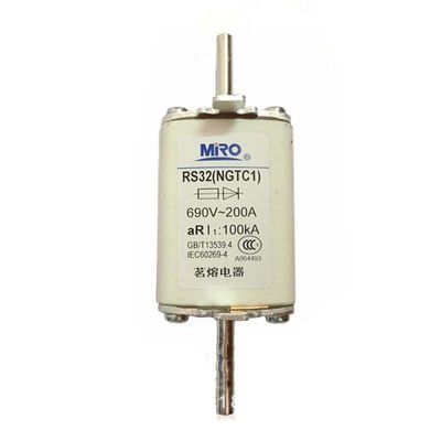 Zyvpee RS32 (NGTC1) 690V~50A 80A 100A 125A 160A 200A 225A 250A 300A aR I1~100kA Fuse (690V~200A)