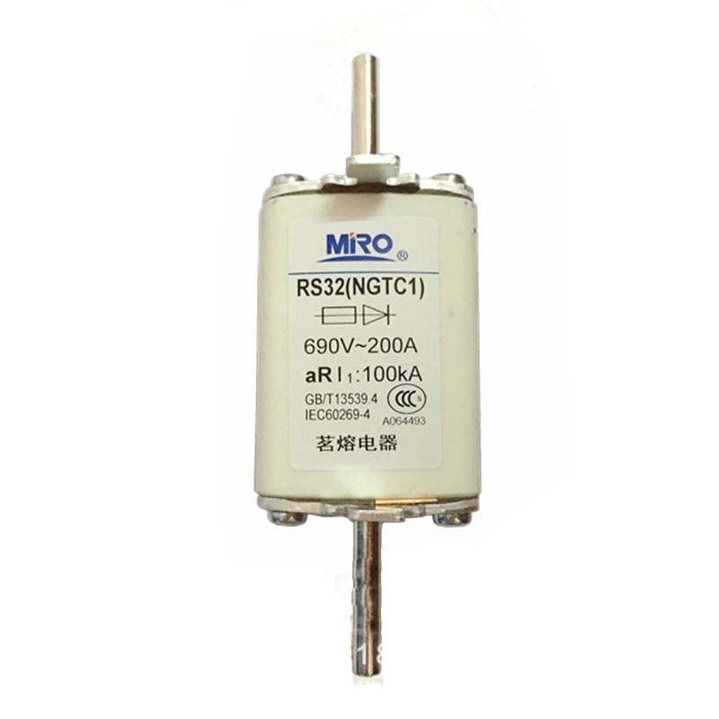 Zyvpee RS32 (NGTC1) 690V~50A 80A 100A 125A 160A 200A 225A 250A 300A aR I1~100kA Fuse (690V~200A)