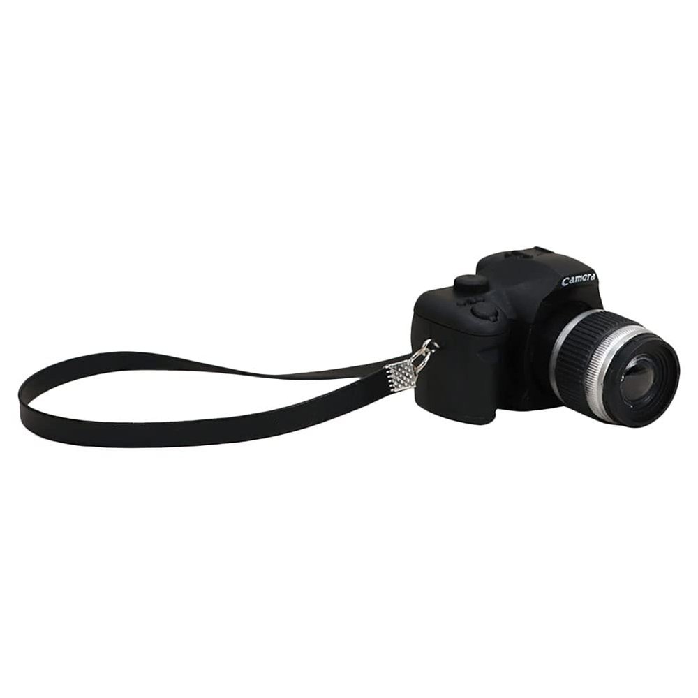 LUOZZY Miniature Camera Figurine Mini House Camera Adornment Retro Style Camera Ornament