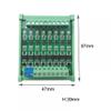 8-Channel PLC Amplifier Circuit Board, PLC Amplifier Circuit Board DC 3.3V/DC 5V Optocoupler Isolated Module view 4