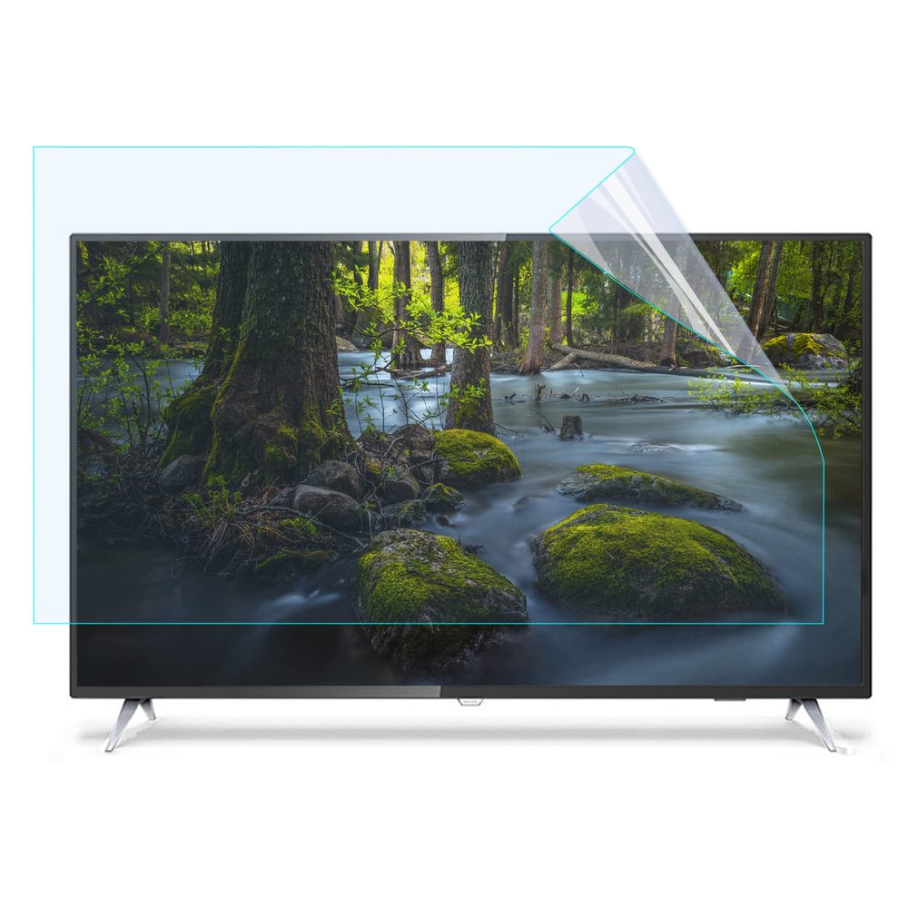 JC JCSKY 49-75 Inch Anti-Blue Light TV Screen Protective Film, Matte Anti-Glare Filter Film, for LCD, LED, OLED, and QLED 4KHD Display / 50in 1101x620mm