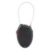 Retractable Cable Locks for Luggage, 3 Digit Combination Padlock Lock Adjustable Steel Security Wire Combo Password Baggage Locks Bike Travel Ski Snowboard Stroller Backpacks Cycling Helmets Suitcase view 1