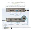 StarTech.com 7-in-1 USB C DisplayLink Dual Monitor Docking Station, 4K 60Hz HDMI Dock for MacBook M1 M2 M3 M4 & Windows, USB 10Gbps Hub, Gigabit Ethernet, SD, 100W PD, 22in (56cm) Cable view 3