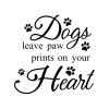 22inch Wall Decals Home Decoration Inspirational Motivational Quote Phrase Dog Quote Positive Vinyl Wall Stickers for Living Room Bedroom Office Nursery Restaurants Decorations view 2