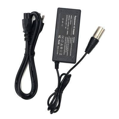 96W AC Adapter 3-Pin XLR Connector 24V 4A Power Supply with Cord