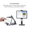 Twelve South HoverBar Duo iPad Stand (2nd Gen) - Adjustable Tablet Stand for Desk with Weighted Base & Clamp Attachment for Mounting, Tablet Holder, Foldable Tablet Desk Stand, Fits All iPads, Black view 2